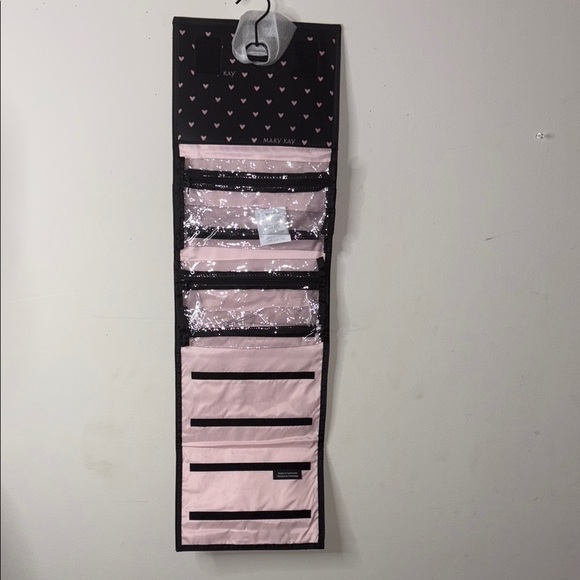Mary Kay Black and Pink Jewelry Organizer with Collapsible Design - Picture 4 of 10